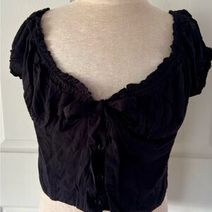 Kendall & Kylie Ruffled Women's Top